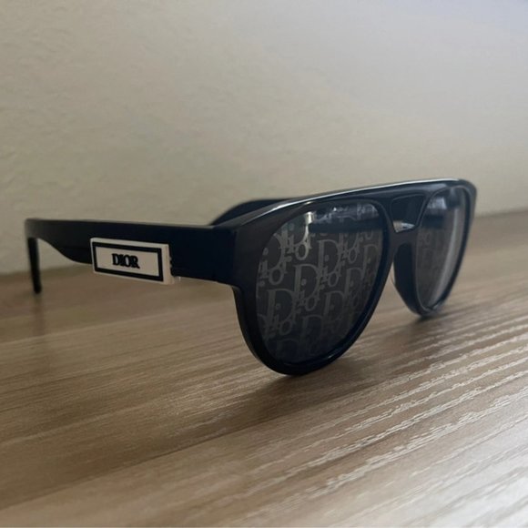 Dior Sunglasses DIORB23 R1 - Amazing deal Christian Dior DiorB23 R11 10A0 Black Sunglasses 54-17-145  main image 3